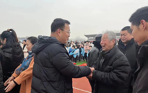 冲刺百日 决胜高考 邓州市湍南高中举行2024年高考百日誓师大会
