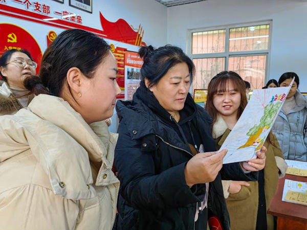 寒假不虚度，成长不止步——邯郸市丛台区外国语小学教师寒假硬笔书法和思维导图展示活动