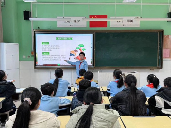 春风十里  正“植”有你——曙光第二小学植树节系列活动