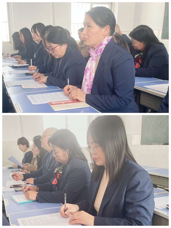 【双争活动进行时】邯郸市丛台区北湖中学举行践行教育家精神主题教育活动启动仪式