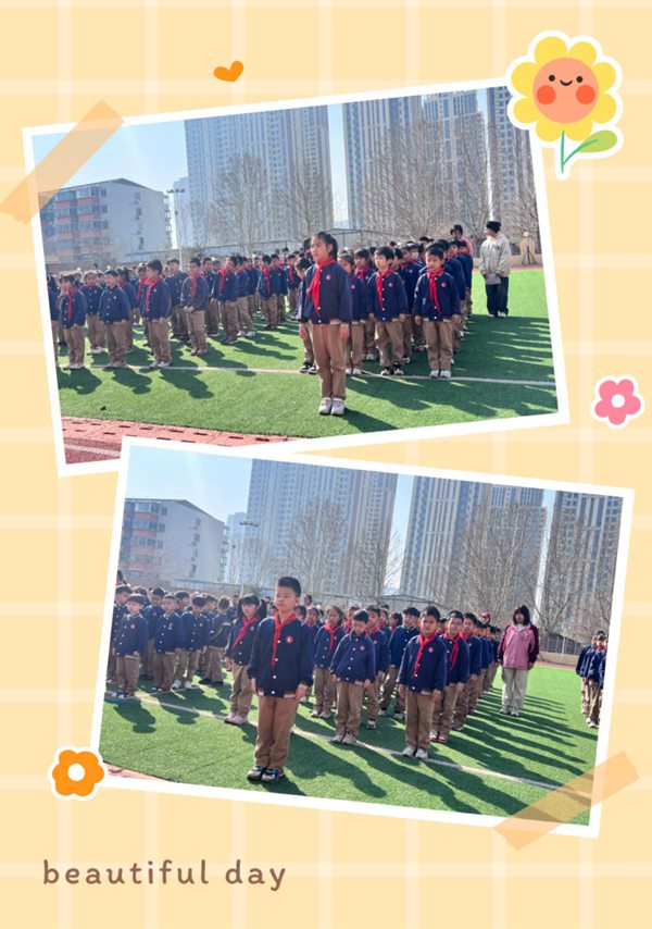 “以演筑防，以练护航”邯郸市丛台区第二实验小学防火防震疏散演练