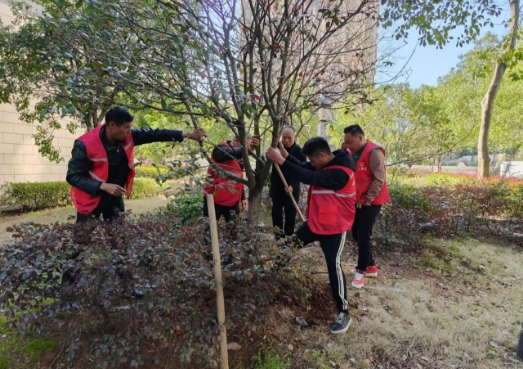 湘潭：退役军人退伍不褪色，开展义务植树志愿活动