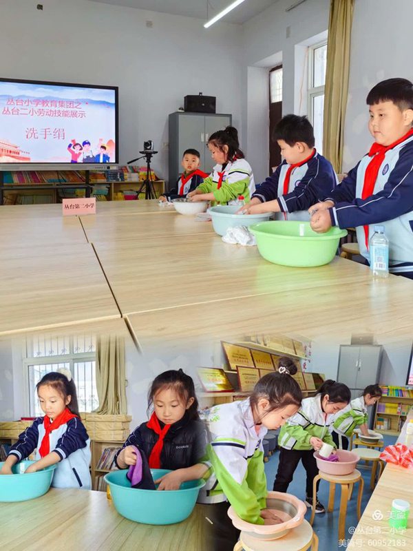 劳动赋能，乐享成长——邯郸市丛台区丛台第二小学低年级组劳动技能展示