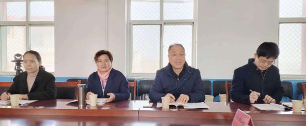 教学视导启春序  精准引领备中考——邯郸市丛台区北湖中学迎接区教研室教学视导