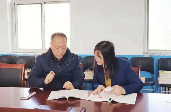 教学视导启春序  精准引领备中考——邯郸市丛台区北湖中学迎接区教研室教学视导