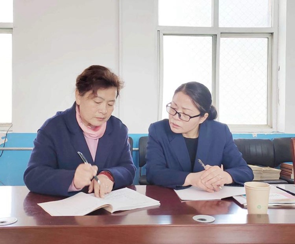 教学视导启春序  精准引领备中考——邯郸市丛台区北湖中学迎接区教研室教学视导