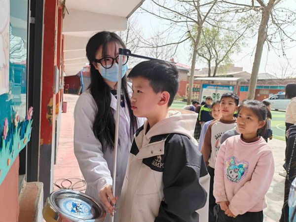 “碘”亮健康 “碘”亮未来——邯郸市丛台区贾村中心校西扶仁小学进行碘缺乏病监测工作