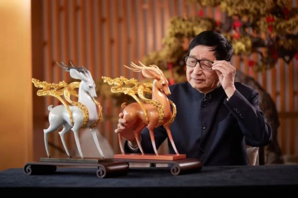 “九运开元 时代新象” 中国当代艺术作品《九运中国鹿》全球首发