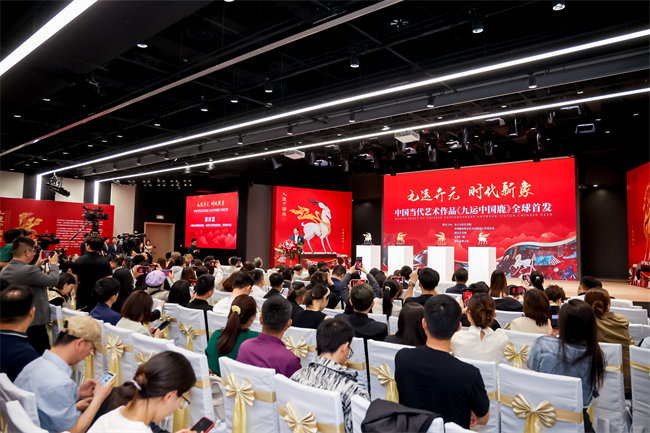 九运开元 时代新象 朱炳仁、程淑美非遗联袂大作《九运中国鹿》全球首发