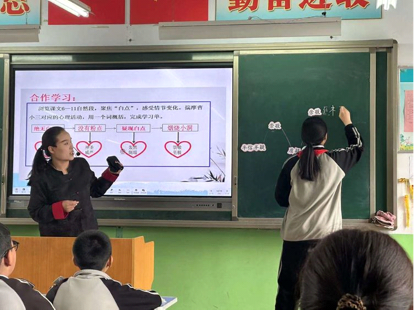 邯郸市复兴区户村中心校教育集团开展语文区片教研活动