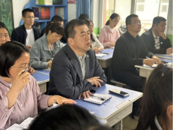 邯郸市复兴区户村中心校教育集团开展语文区片教研活动