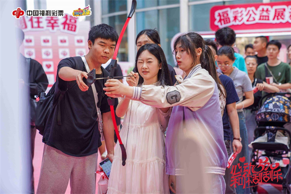 江西南昌福彩“心动520，与你刮刮乐”主题地推活动甜蜜收官