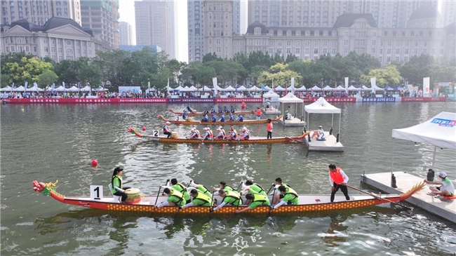 2024年“行走大运河”—中国辉煌足迹大运河龙舟系列活动（天津站）开桨逐浪