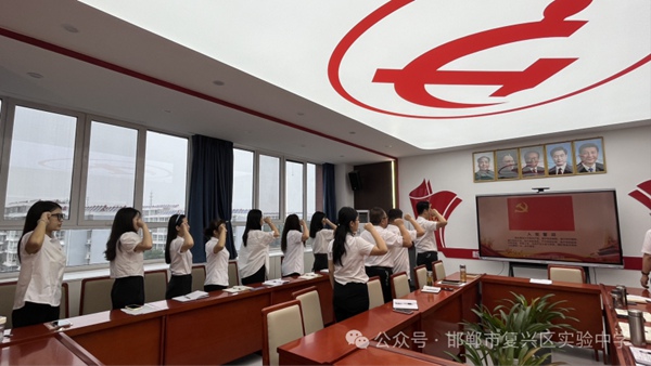 不忘初心跟党走，党建共建谱新篇——邯郸市复兴区实验中学