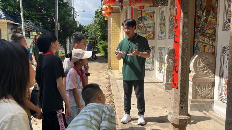 华南农业大学“华韵潮声”实践队赴潮州市开展“推普助力乡村振兴”志愿活动