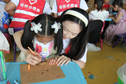 哈尔滨铁道职业技术学院交通运输学院暑期 “三下乡”爱国主义教育实践活动