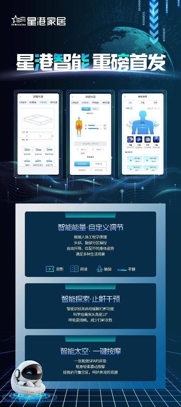 星港家居新品解决智睡“困局”，科技奢品飞入寻常百姓家