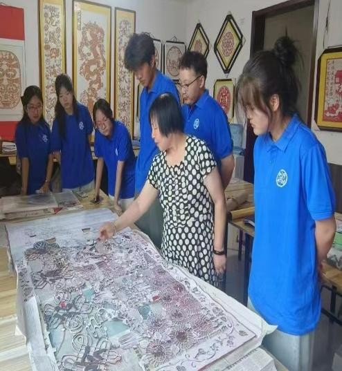 合阳春晖，非遗乡行——西安邮电大学赴渭南合阳暑期社会实践团队