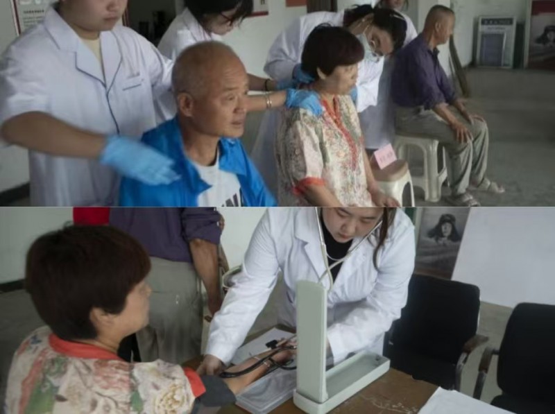 “歆苗”爱心医疗实践团队，西安鄠邑的温暖足迹