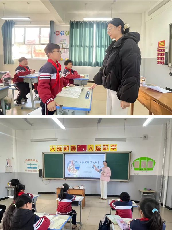 送教下乡促交流，引领示范共成长———邯郸市丛台区赵都小学到三陵中心校北高峒小学进行送教下乡活动