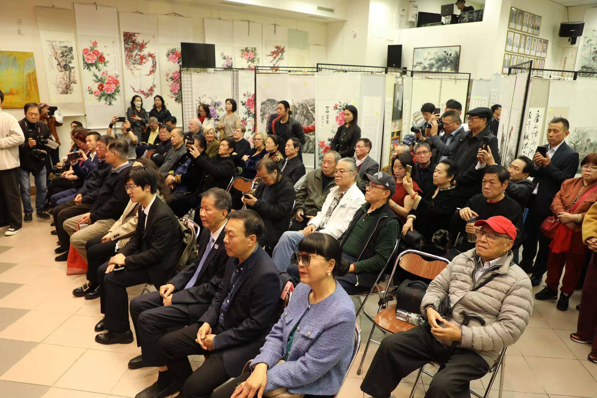 书法家杨润达书法作品亮相中法建交60周年中法国际书画交流展