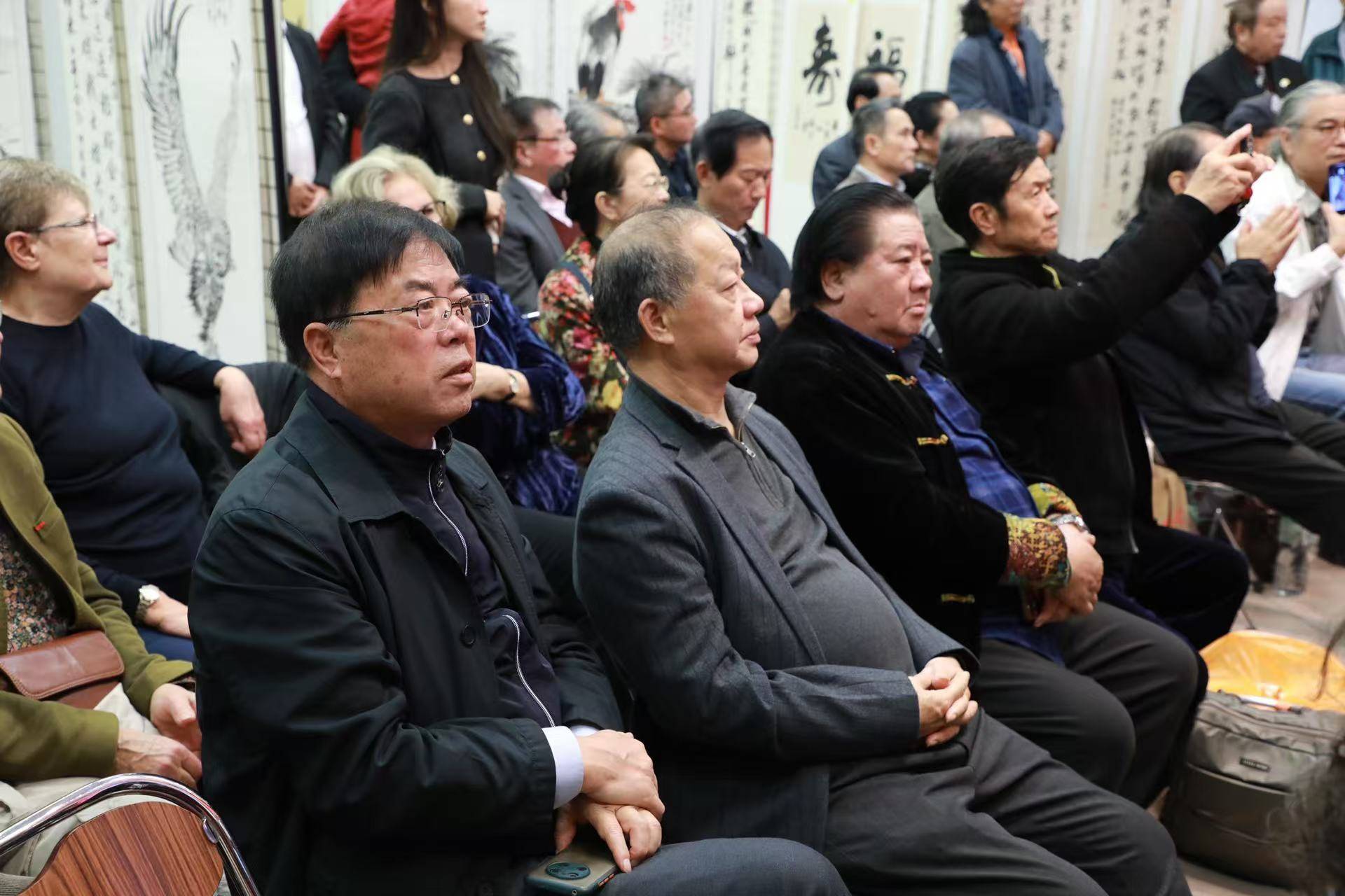 书法家杨润达书法作品亮相中法建交60周年中法国际书画交流展