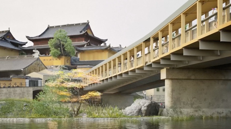 绍兴滨海新区斗门古镇场景设计国际竞赛冠军揭晓