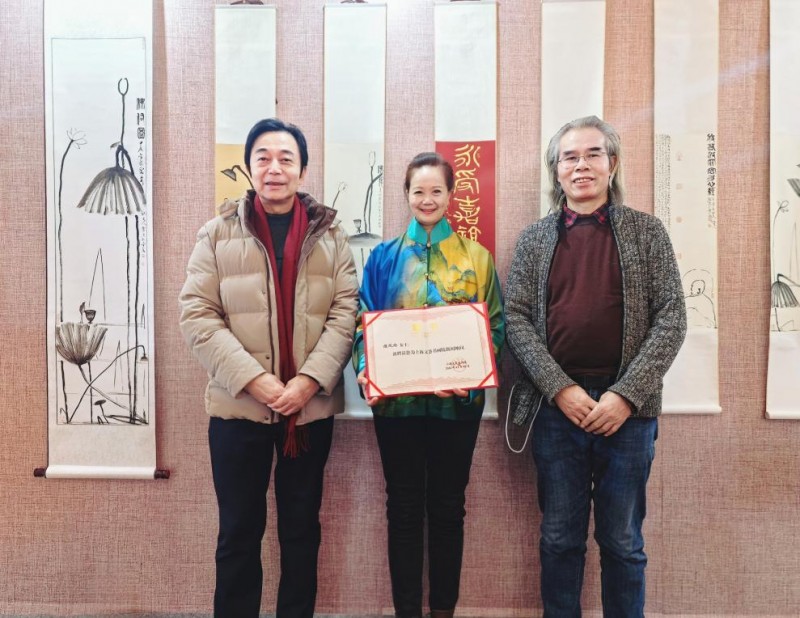 资深媒体人陈凤玲任上海文荟书画院新闻顾问