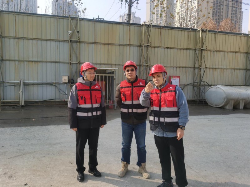 狠抓落实整改丨中建东孚华中公司开展在建项目冬季施工安全生产大检查
