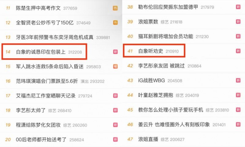 冲上热搜!白象听劝被网友点赞:务实、真诚才是真正的护城河