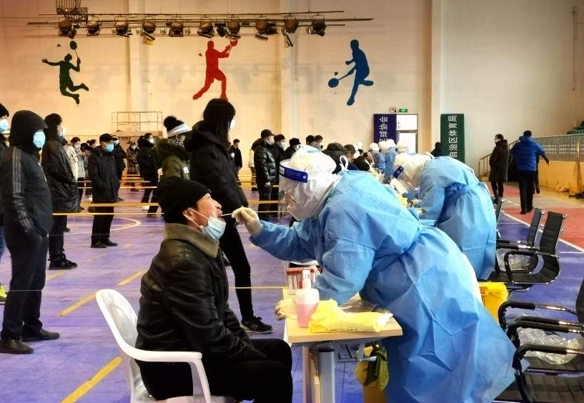 内蒙古满洲里启动第三轮全员核酸检测