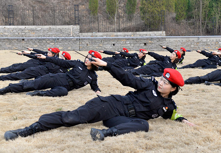 【三八妇女节】燃爆了，山东女特警！