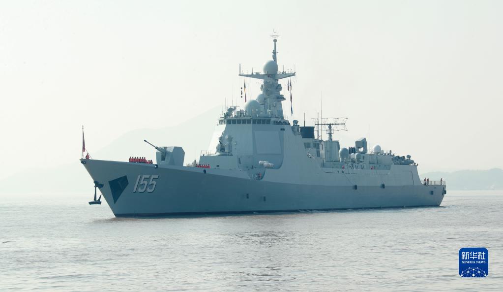 中国海军第38批护航编队凯旋