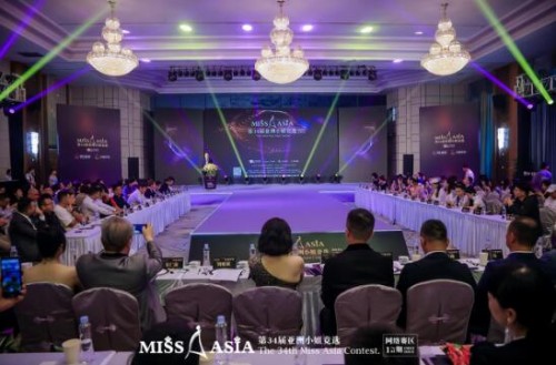 恭喜!12号陈禹羽夺得第34届亚洲小姐网络赛第一期决赛网络人气“季军”