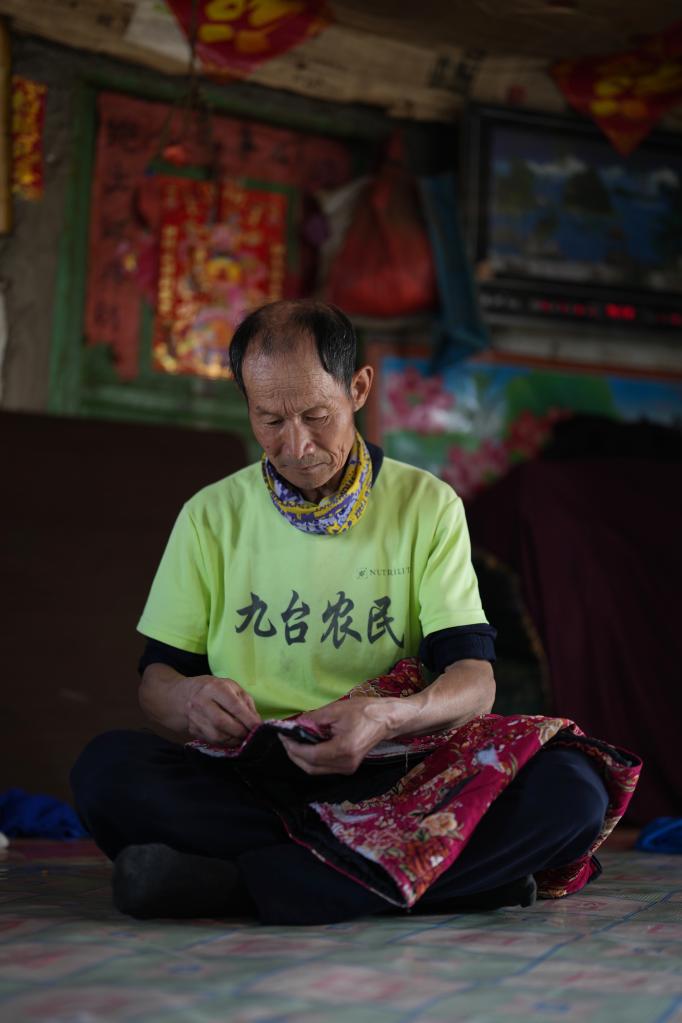 奔跑的花棉袄