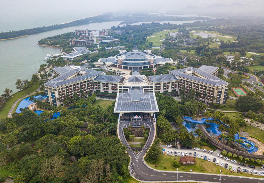 沿海南环岛旅游公路看美丽博鳌