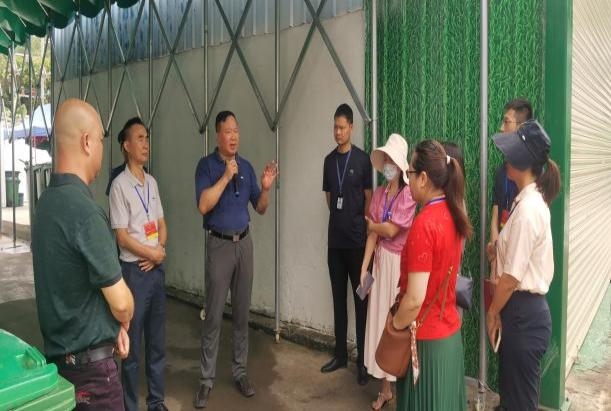 人大沙湾街道工委开展垃圾分类和电动车集中充电执法检查活动