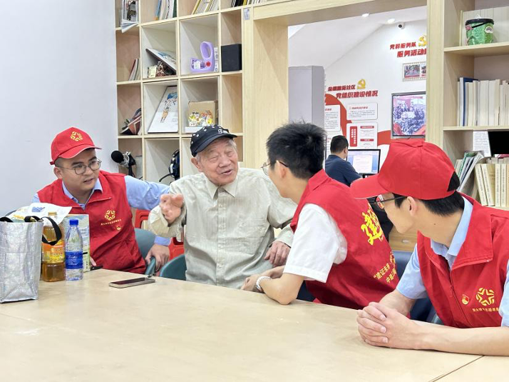 致敬抗战英雄，中建三局建设者开展慰问抗战老兵活动