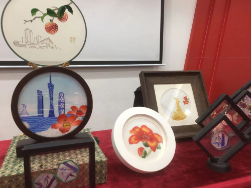 白云区鹤龙街开展非遗文化“广绣”培训班