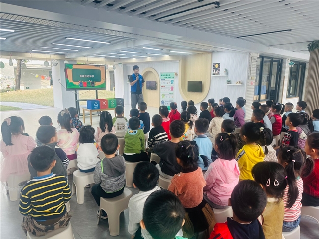 “童你一起,做好分类”——广州市白云区金沙馨园幼儿园垃圾分类进校园活动