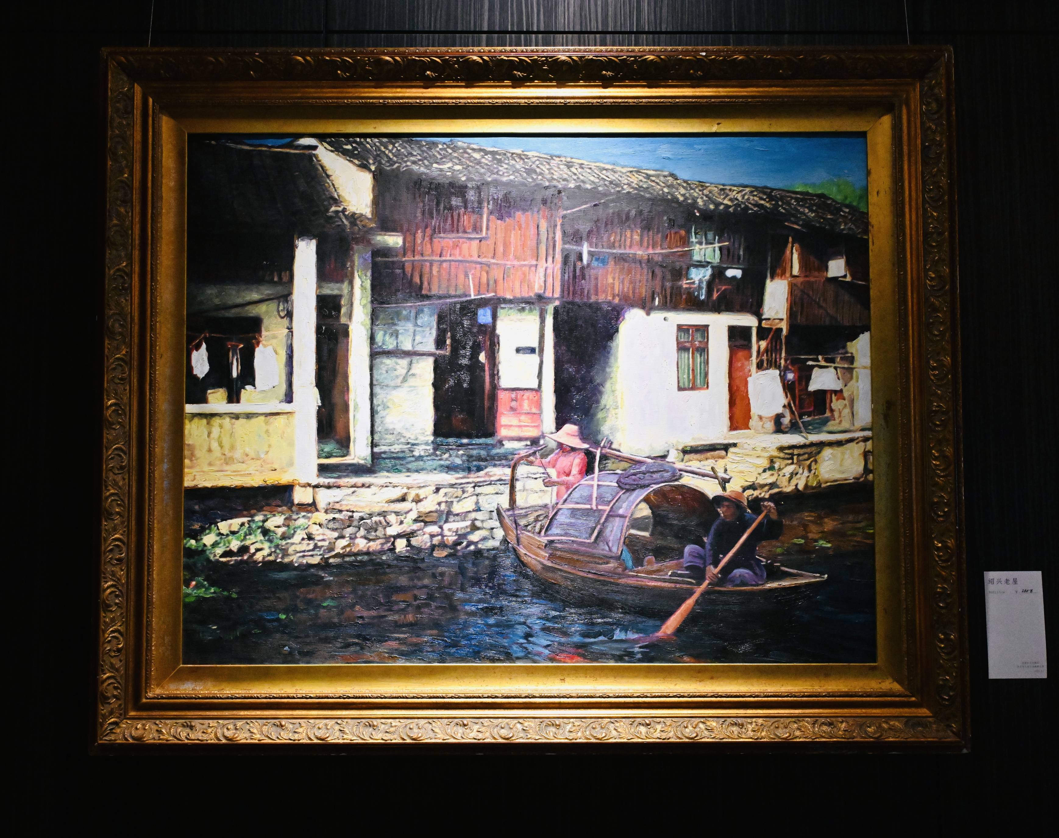 采撷时光的微笑-吴宜恩油画精品展亮相上海云间美术馆 