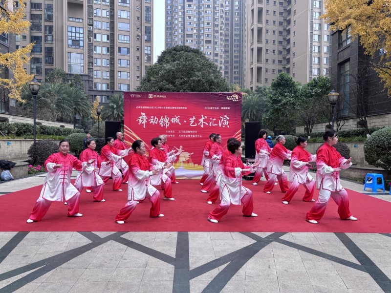 成都高新区石羊街道锦城社区举行舞动锦城·艺术汇演