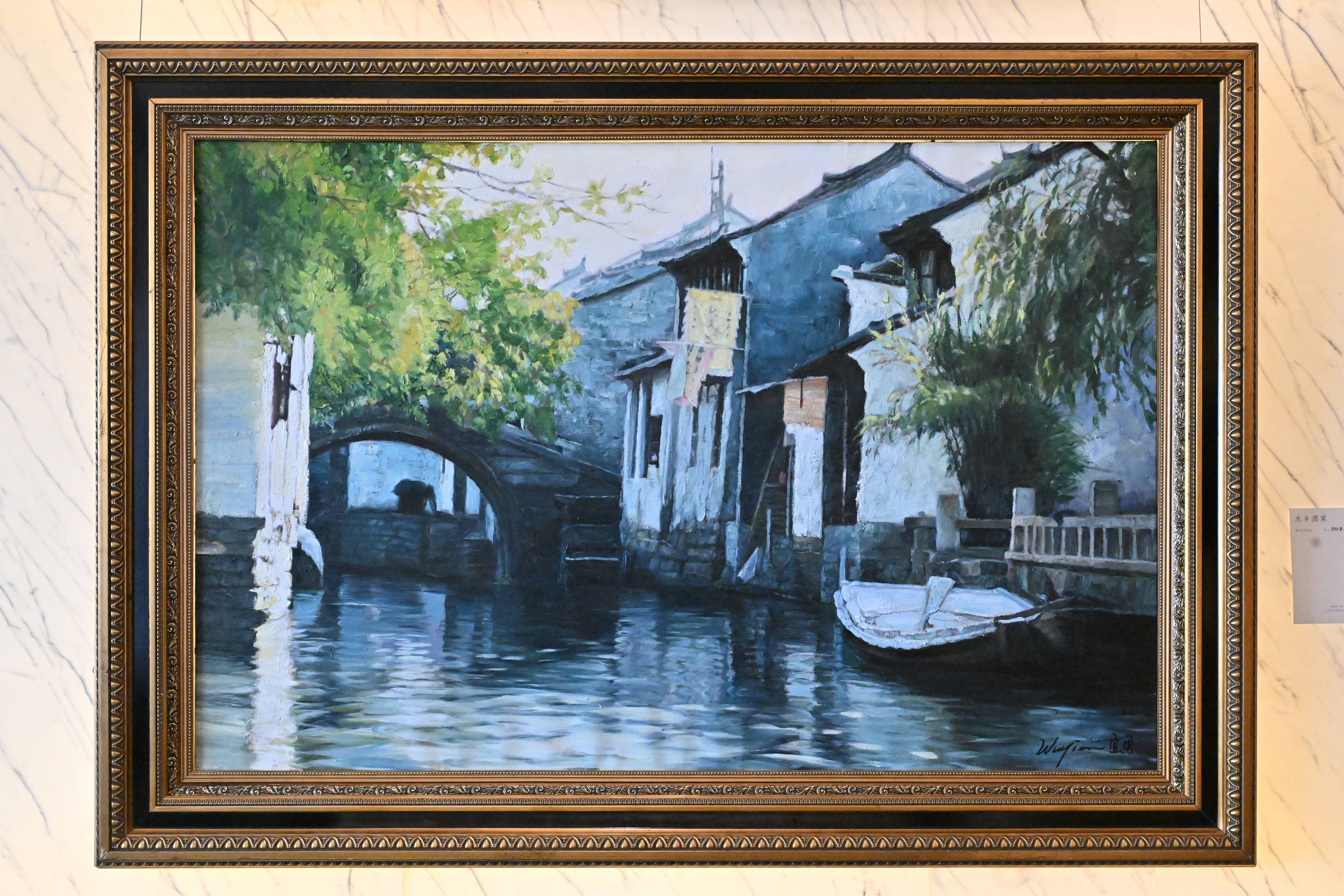 采撷时光的微笑-吴宜恩油画精品展亮相上海云间美术馆 