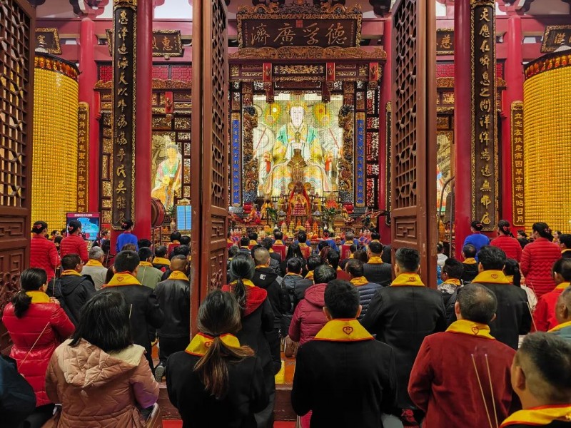2025年湄洲妈祖祖庙跨年祈福盛典举行