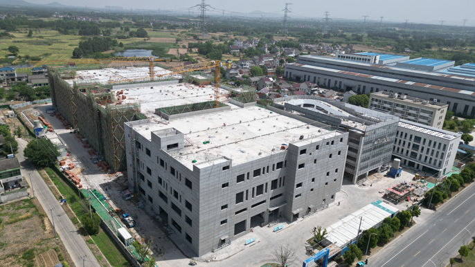 中国十七冶集团博望智造园、孵化园厂房建设项目 预制构件赋能 工序协同加速